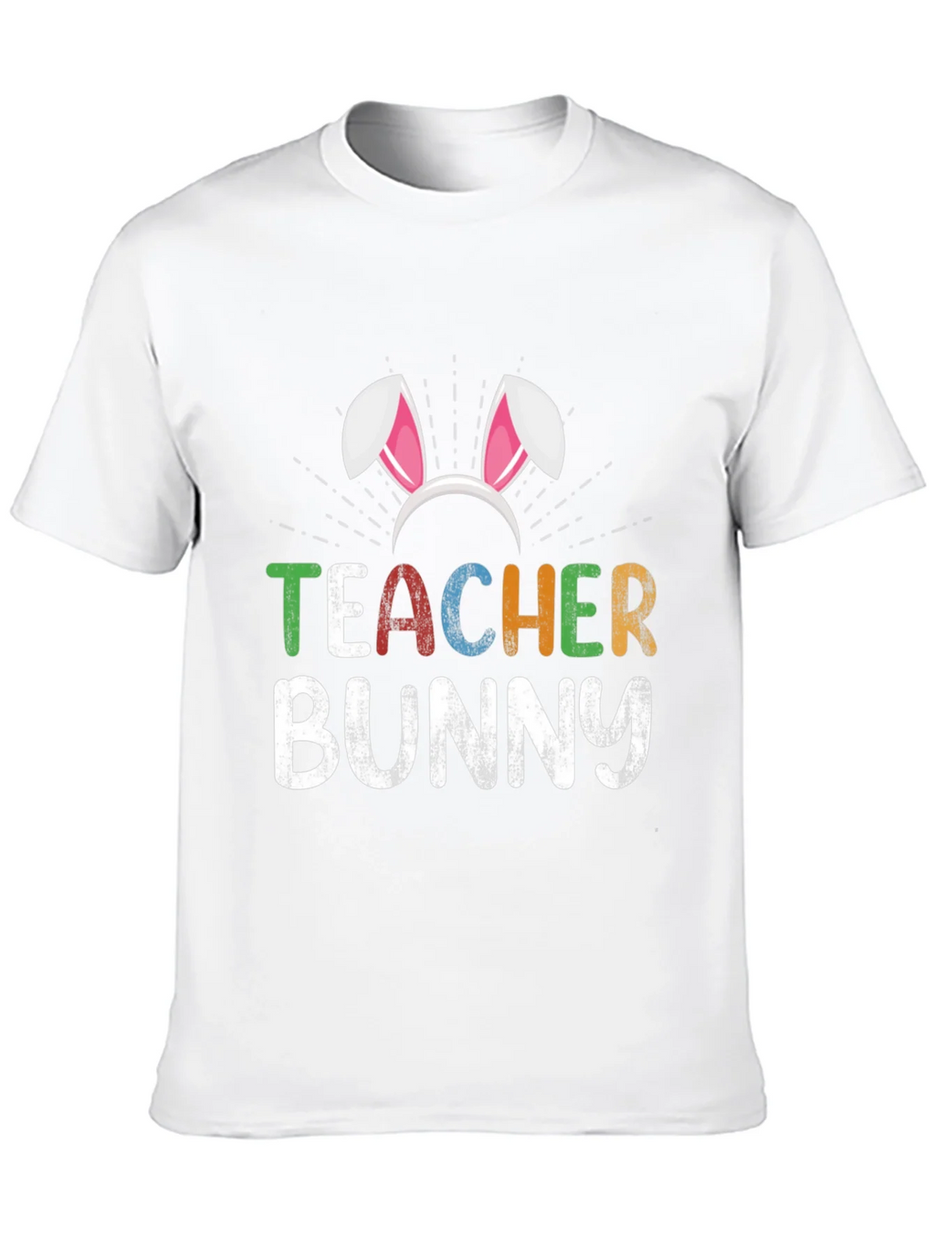 Teacher Bunny Easter T-Shirt product image 9