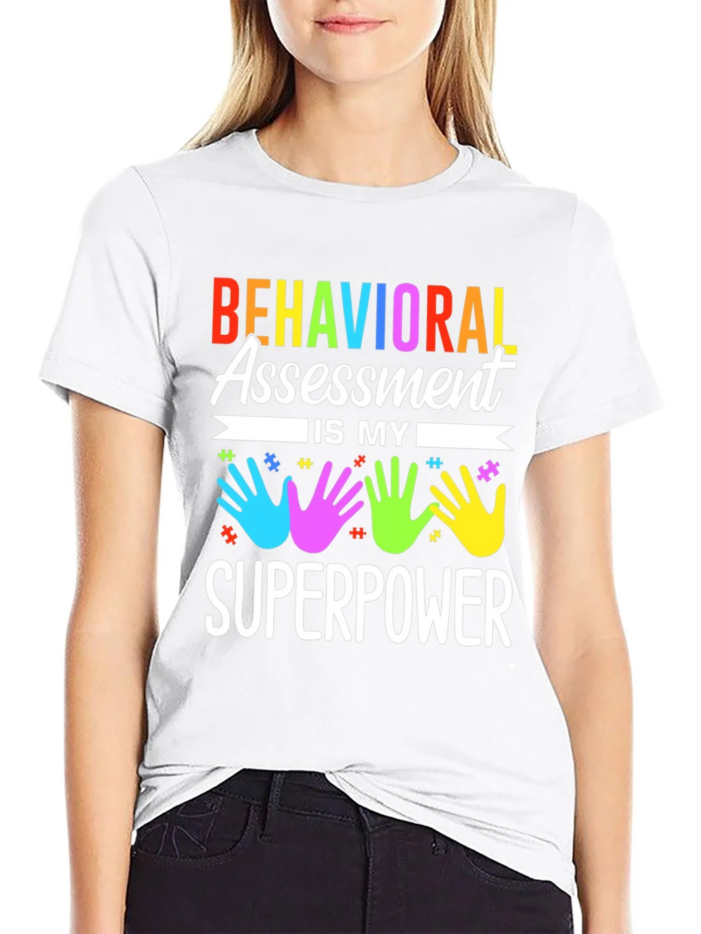 Behavioral Assessment Superpower T-Shirt product image 7