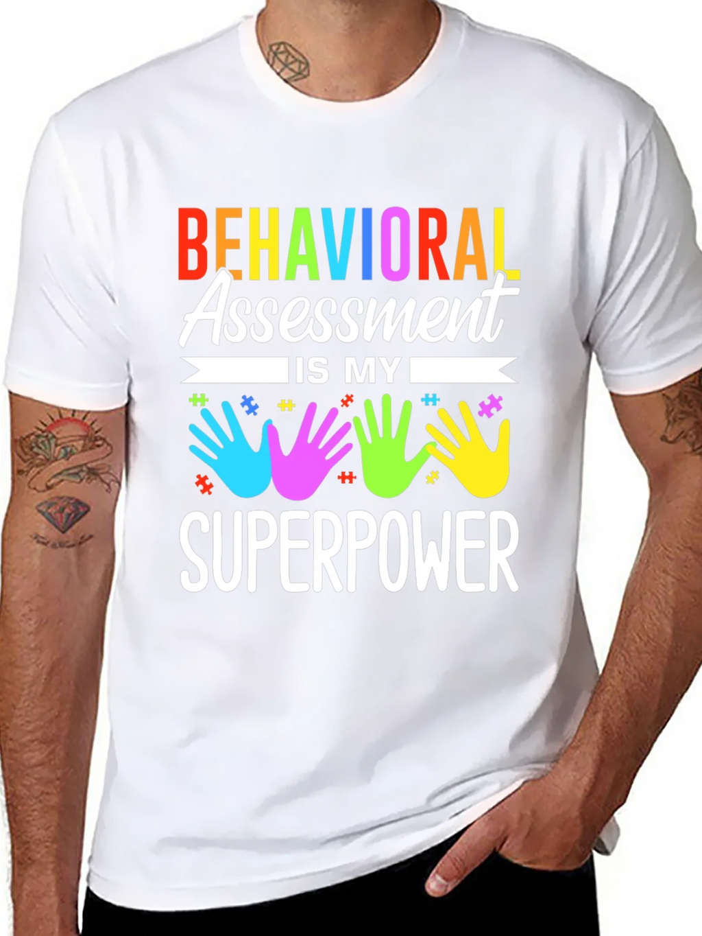 Behavioral Assessment Superpower T-Shirt product image 6