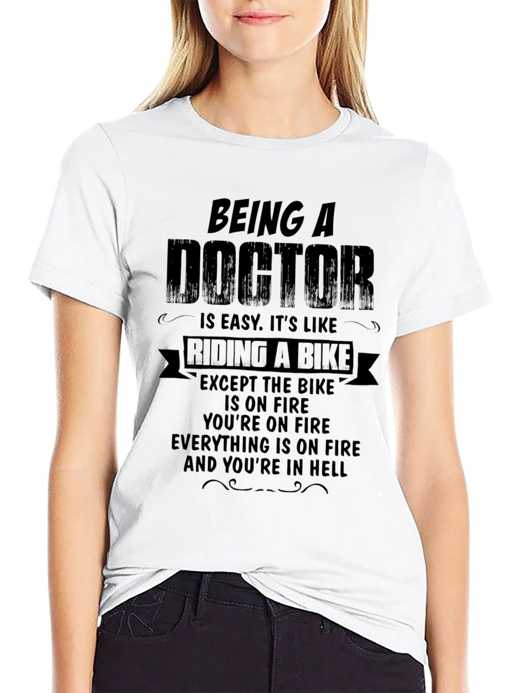 Being a Doctor Funny T-Shirt product image 8