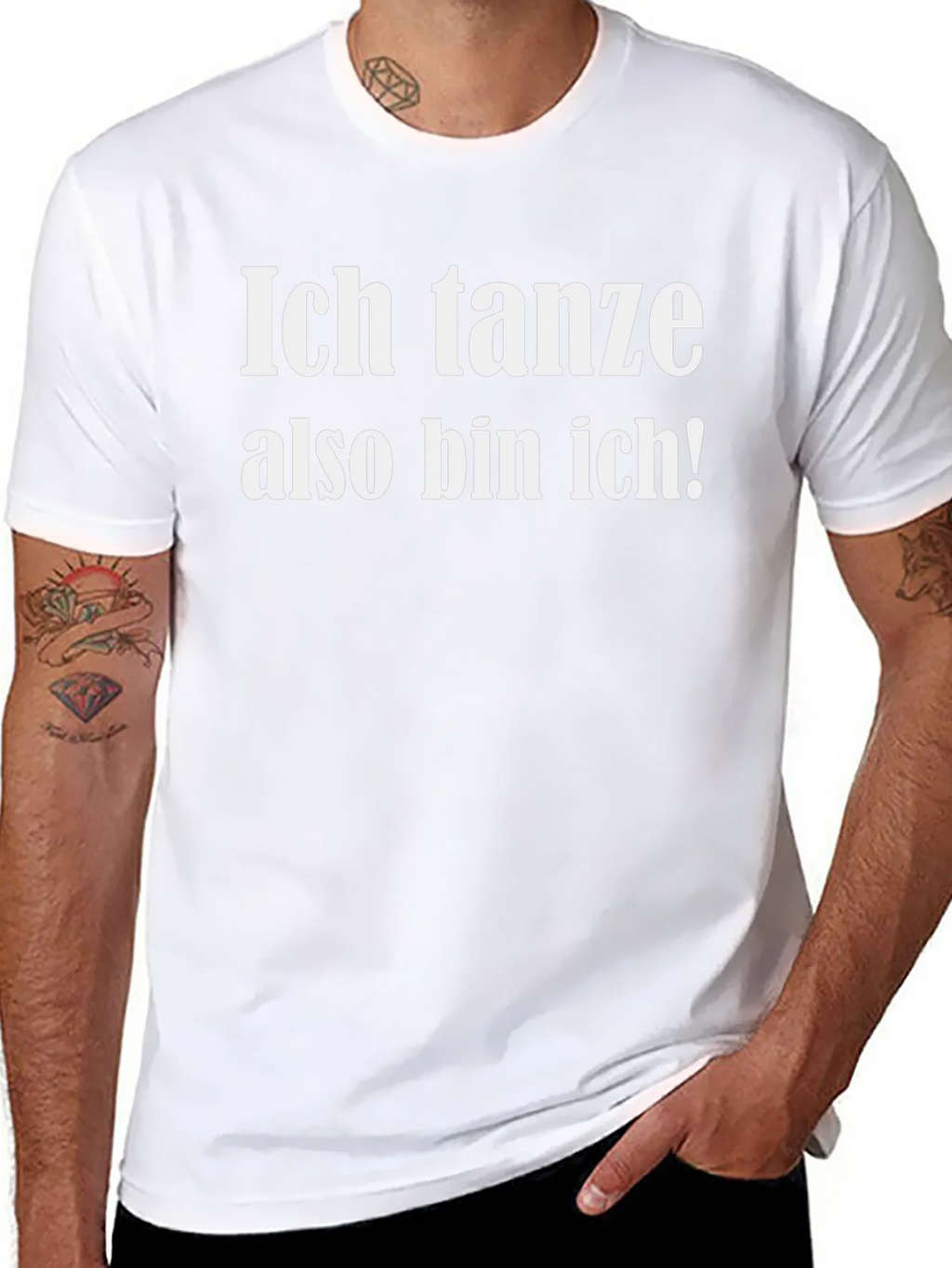 Ich Tanze Also Bin T-Shirt product image 7