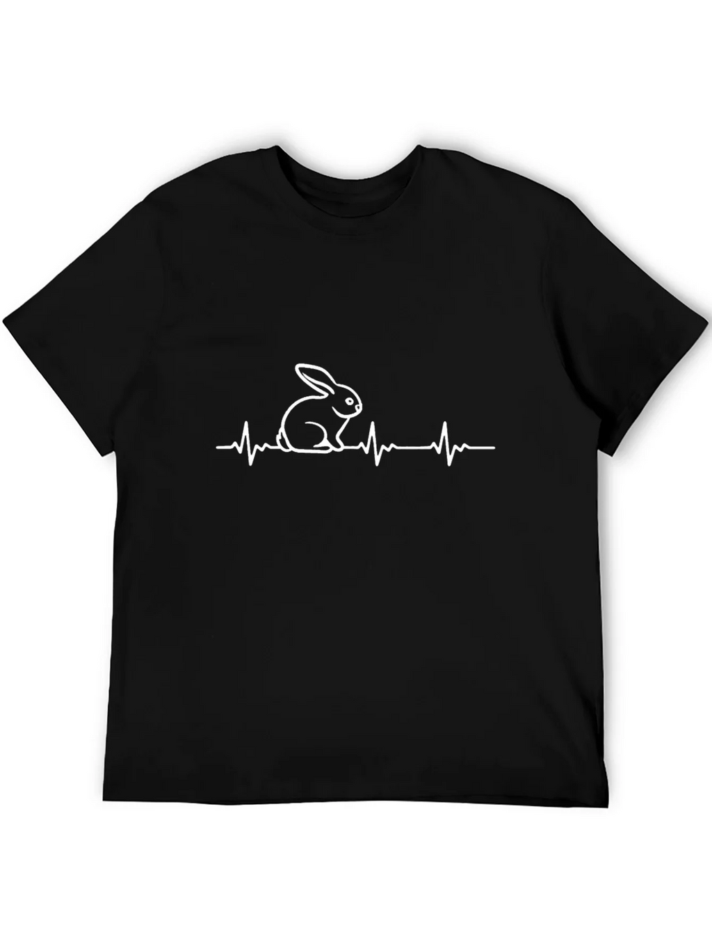 Rabbit Heartbeat T-Shirt - Cute Animal Tee product image 5