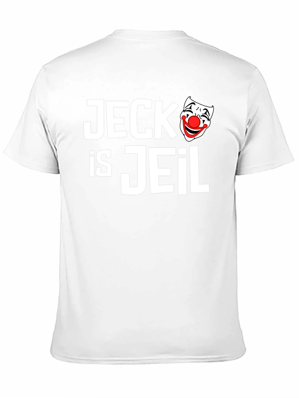 Jeck is Jeil Clown T-Shirt - Funny Graphic Tee product image 10