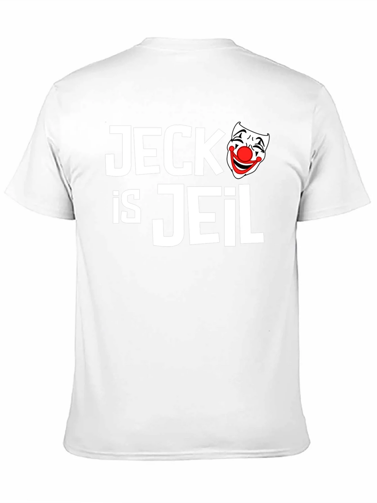 Jeck is Jeil Clown T-Shirt - Funny Graphic Tee product image 10