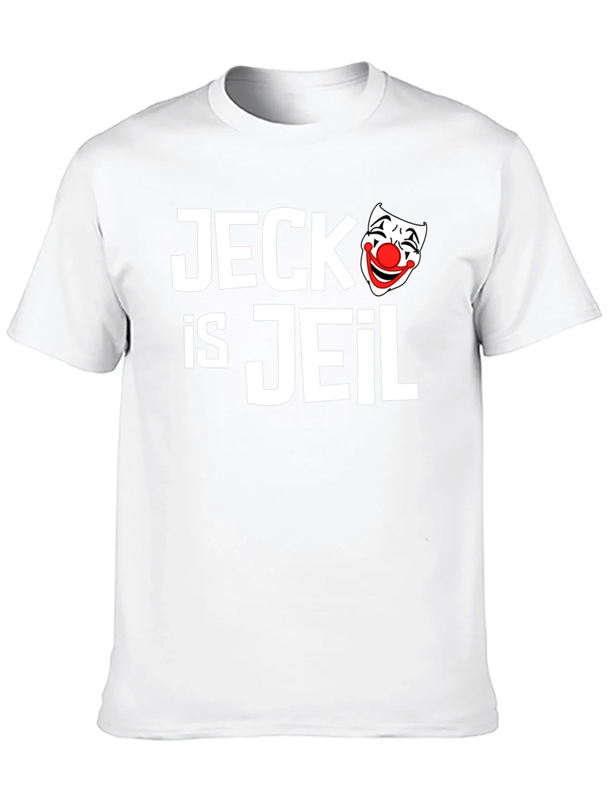 Jeck is Jeil Clown T-Shirt - Funny Graphic Tee product image 9