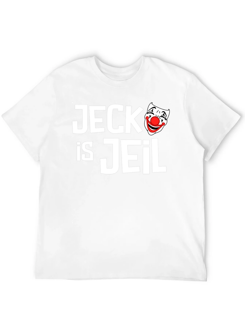 Jeck is Jeil Clown T-Shirt - Funny Graphic Tee product image 11