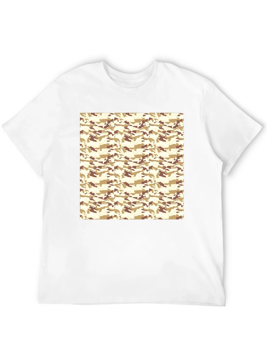 Camo Pattern Black T-Shirt product image 11