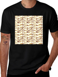 Camo Pattern Black T-Shirt product image 1
