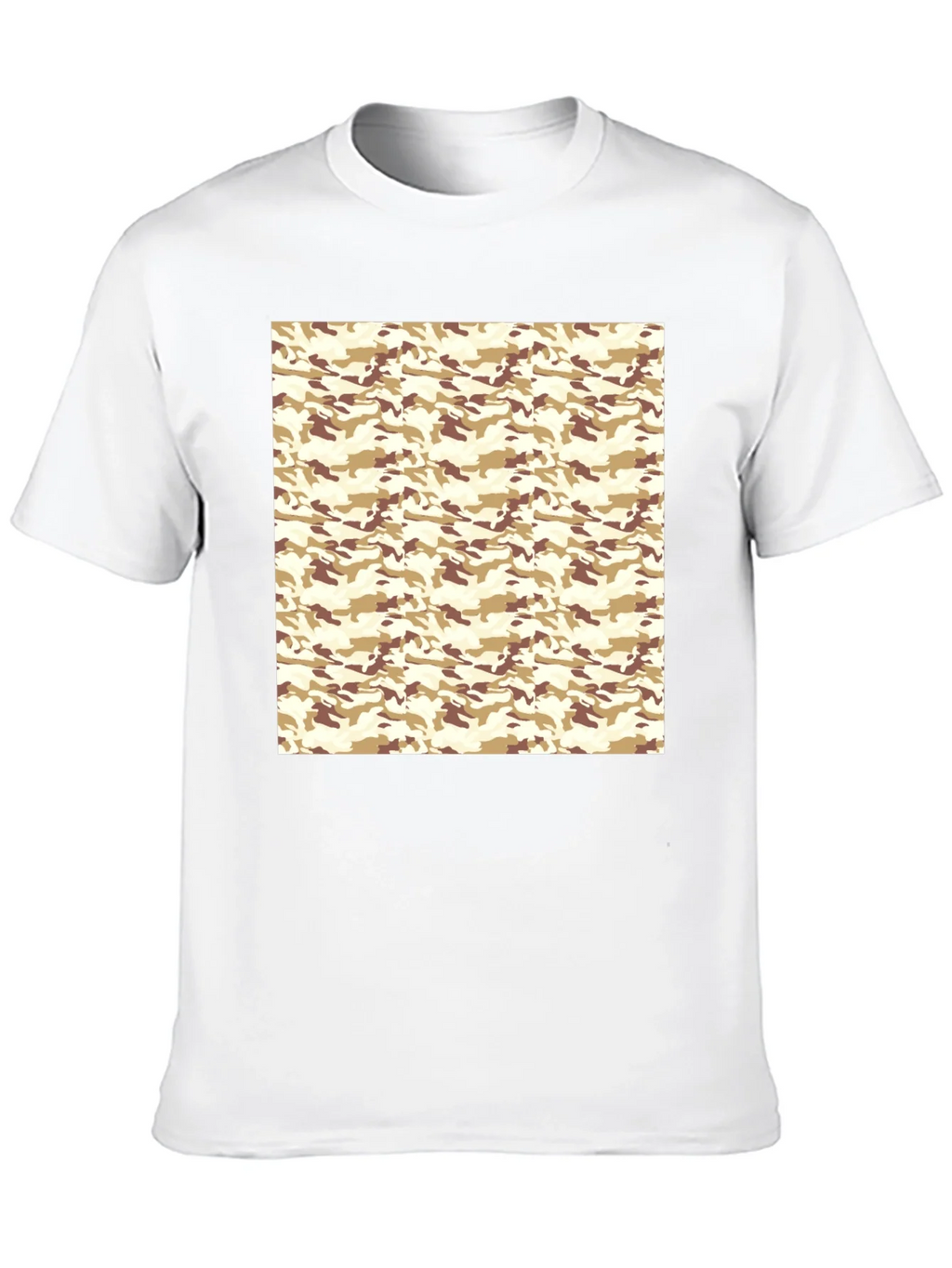 Camo Pattern Black T-Shirt product image 9