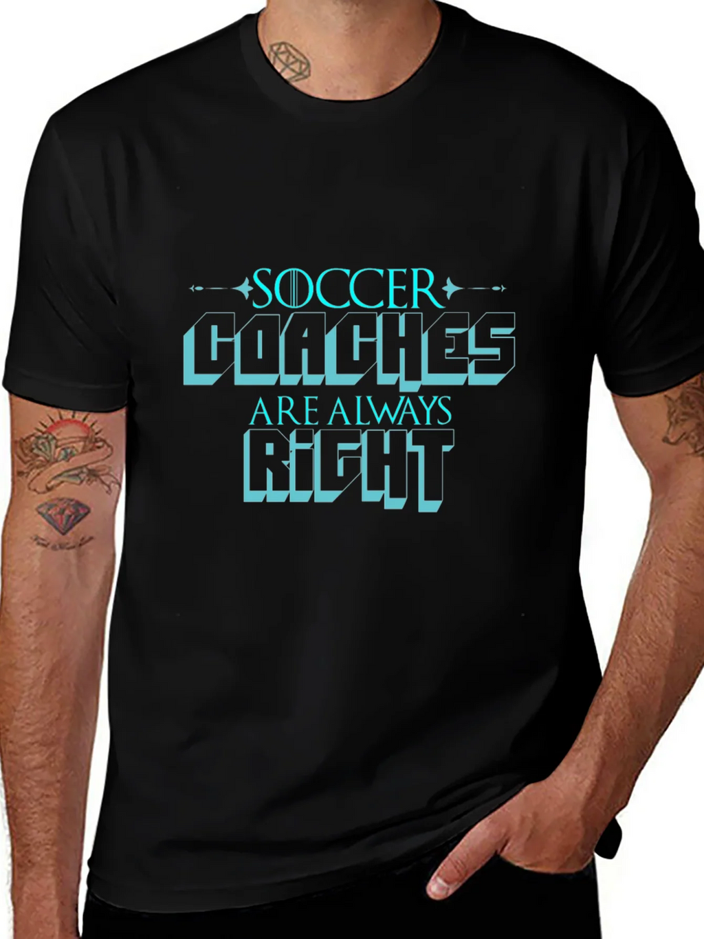 Soccer Coaches are Always Right T-Shirt product image 1