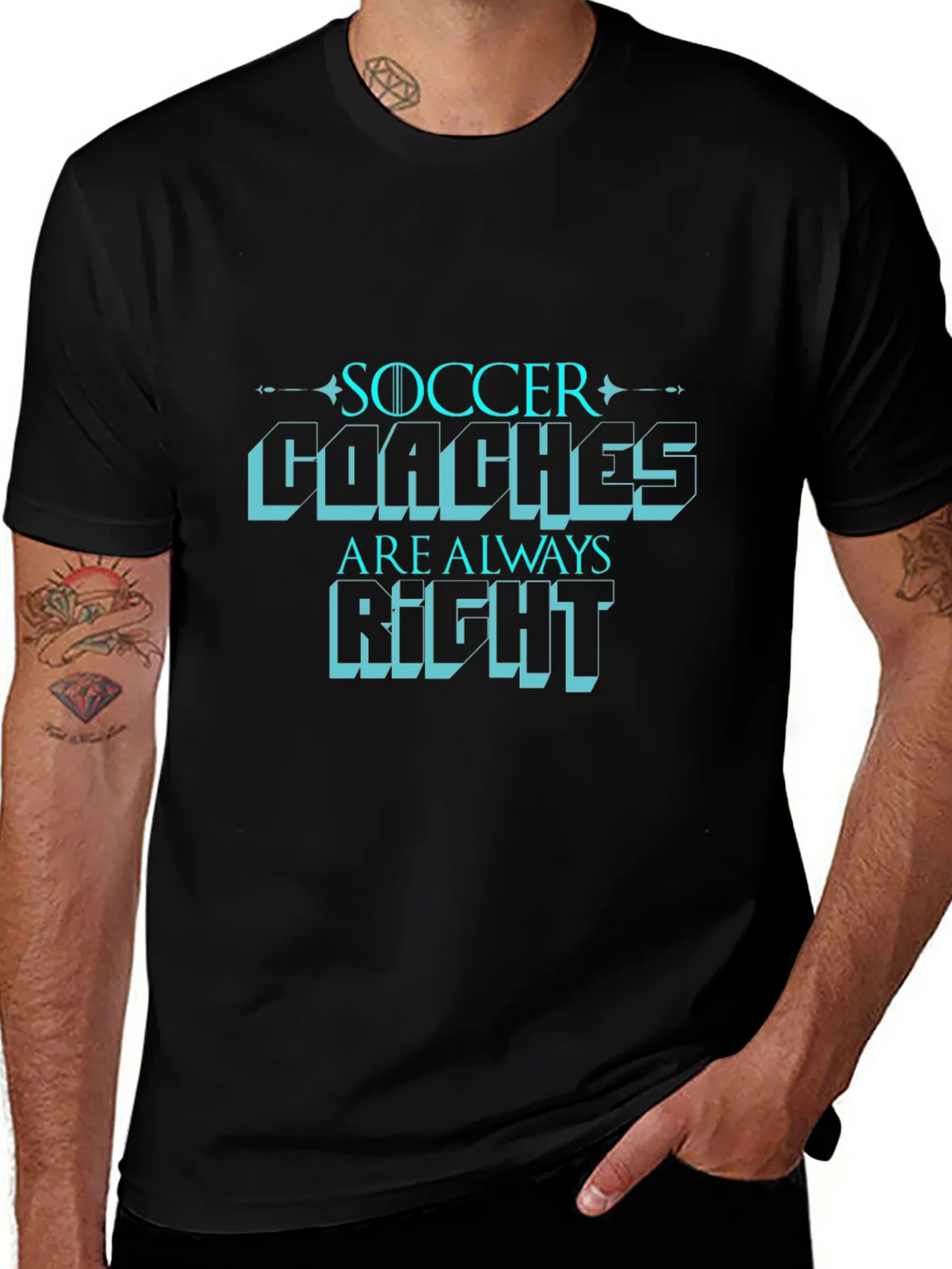 Soccer Coaches are Always Right T-Shirt product image 1