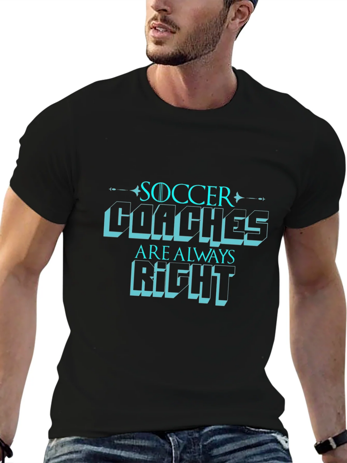 Soccer Coaches are Always Right T-Shirt product image 6