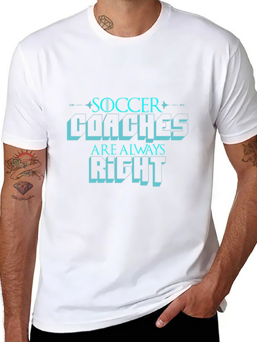 Soccer Coaches are Always Right T-Shirt product image 7