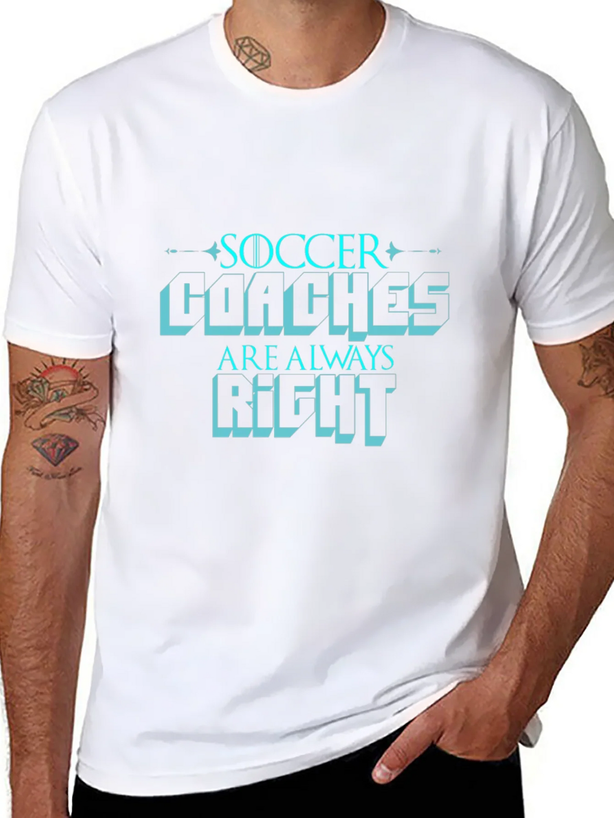 Soccer Coaches are Always Right T-Shirt product image 7