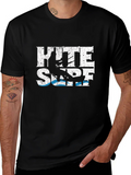 Kite Surf Graphic Tee - Black product image 1