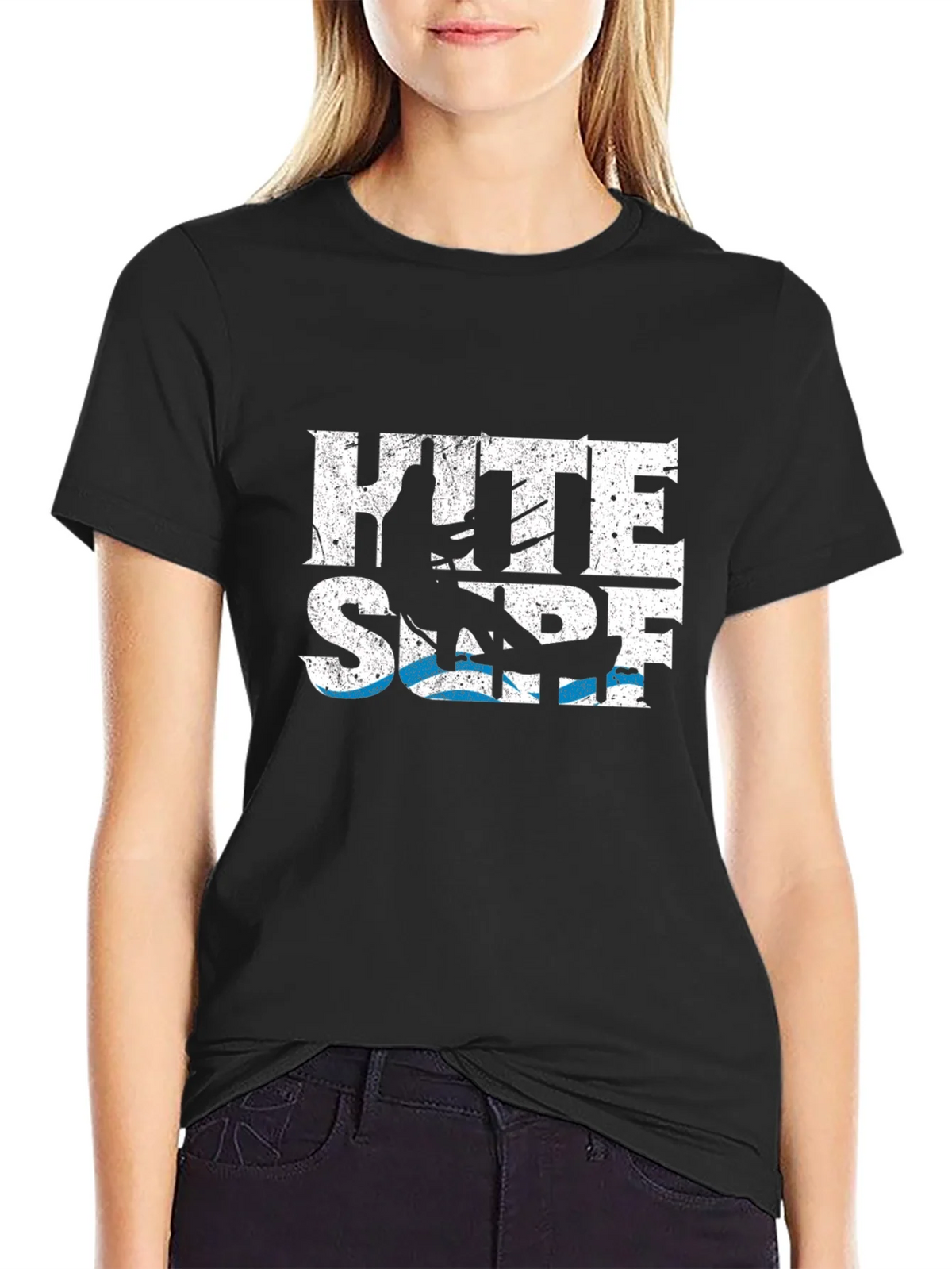 Kite Surf Graphic Tee - Black product image 2