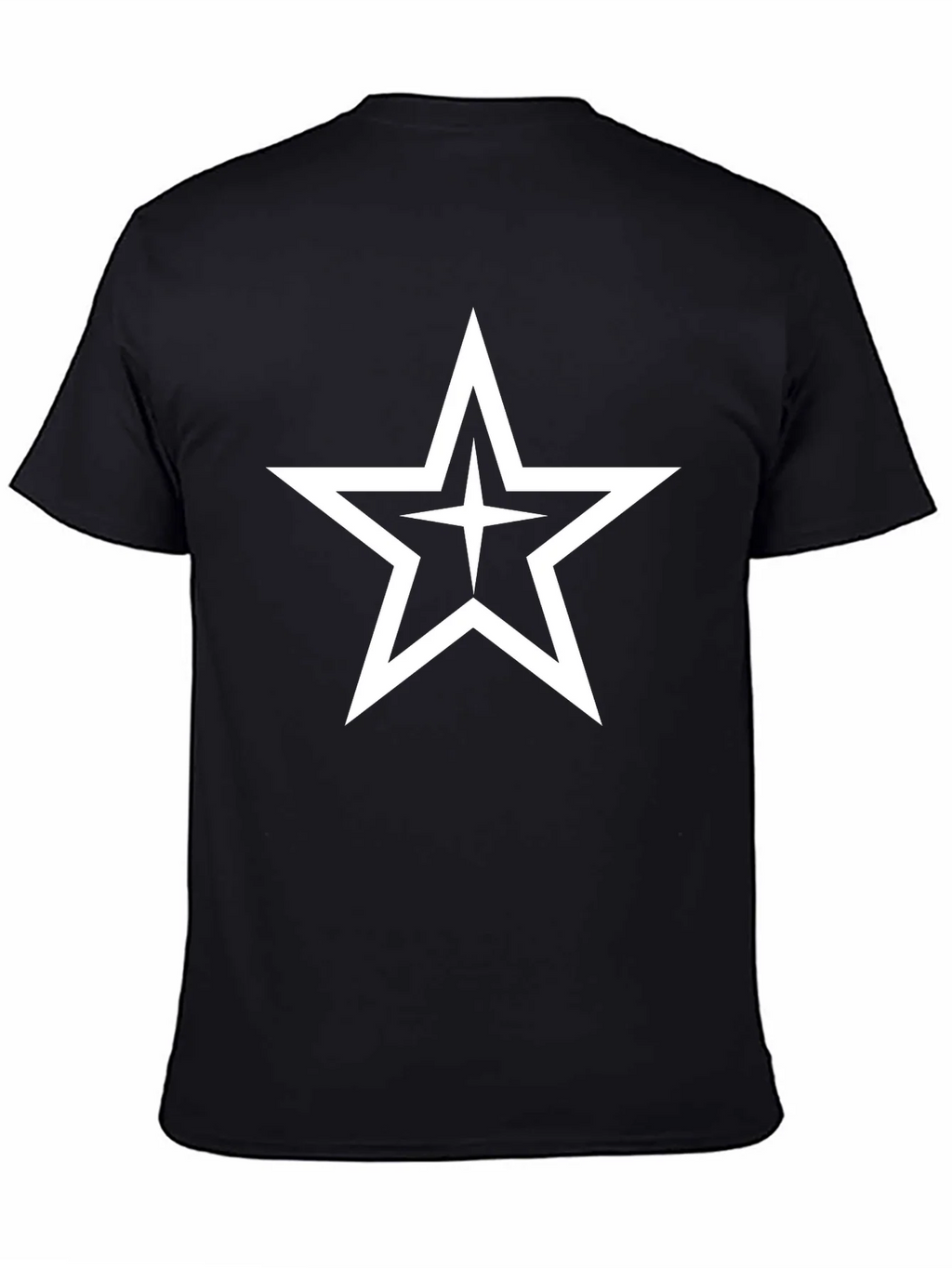 Bold Star Graphic Black T-Shirt product image 4
