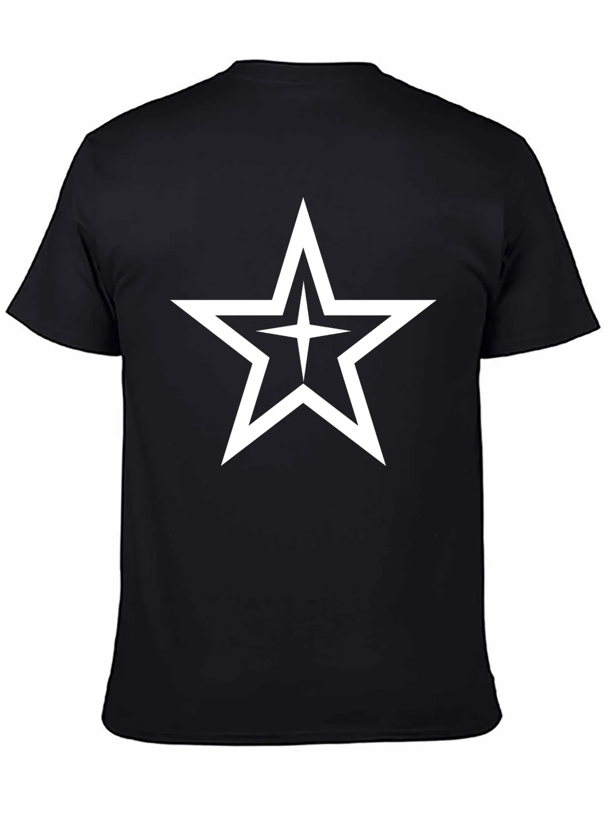 Bold Star Graphic Black T-Shirt product image 4