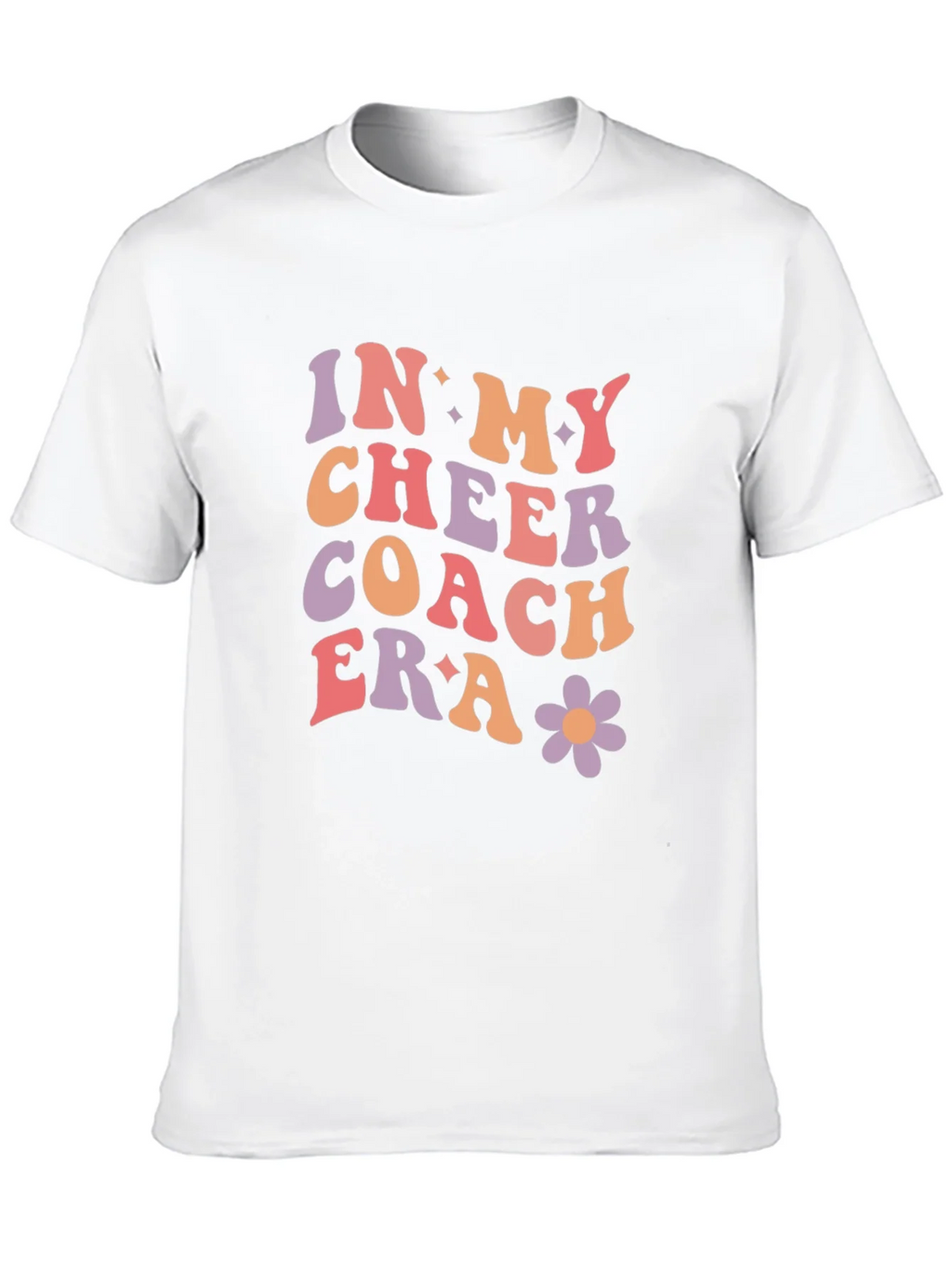 Cheer Coach Era Graphic Tee - Retro Style product image 2