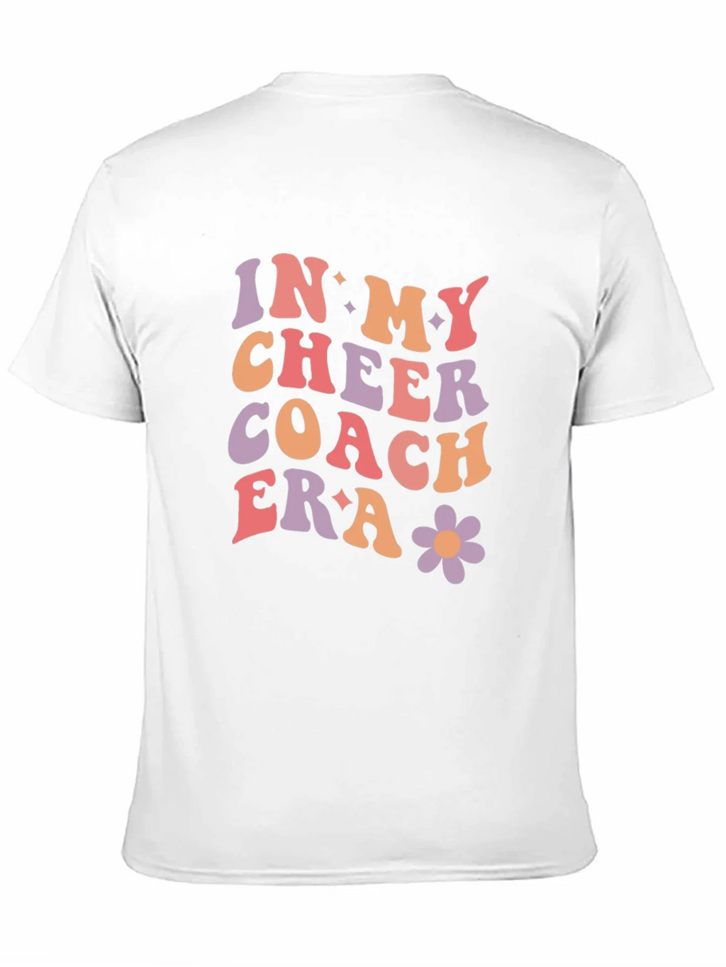 Cheer Coach Era Graphic Tee - Retro Style product image 3