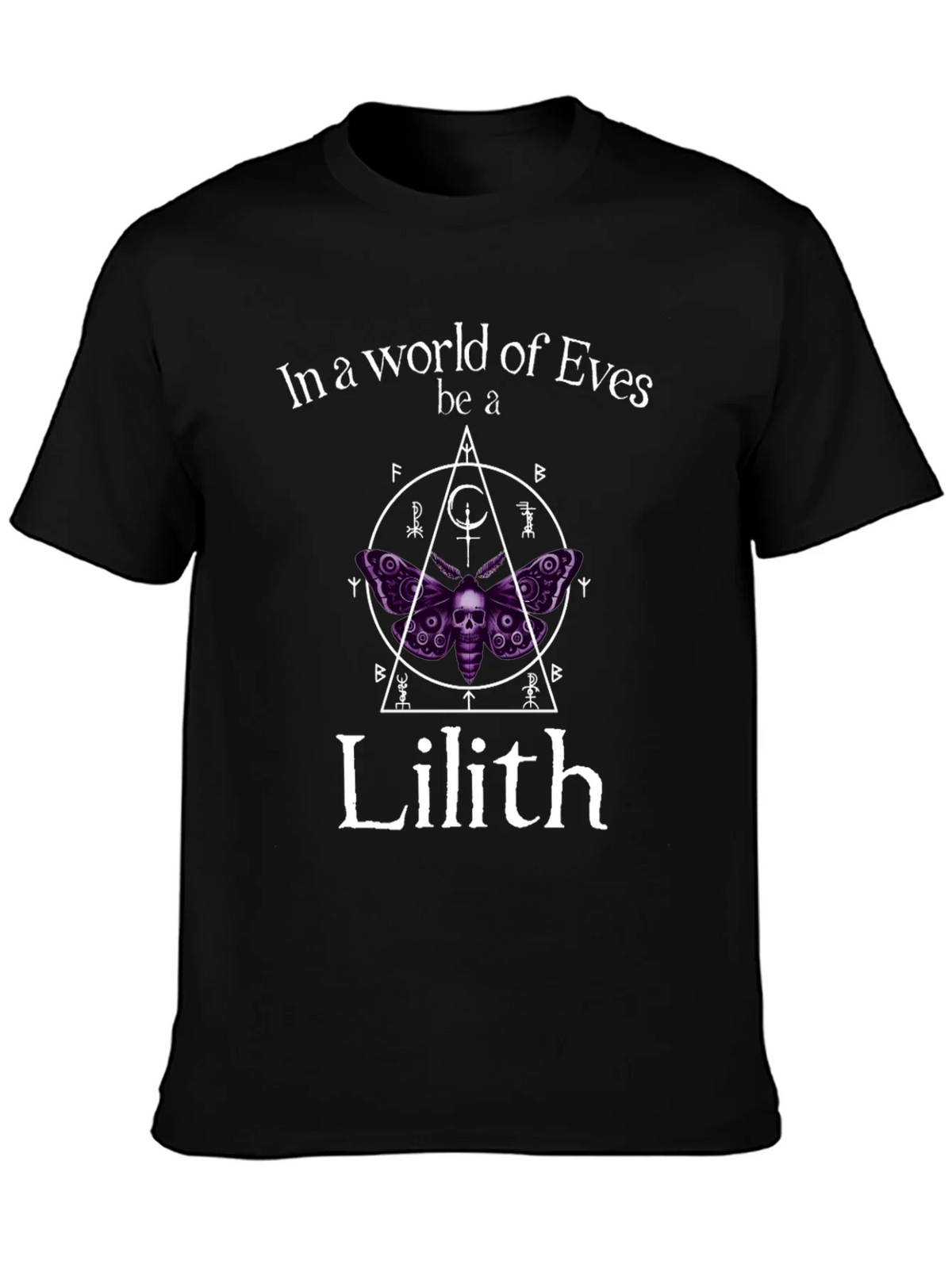 In a World of Eves Be a Lilith Black T-Shirt product image 3