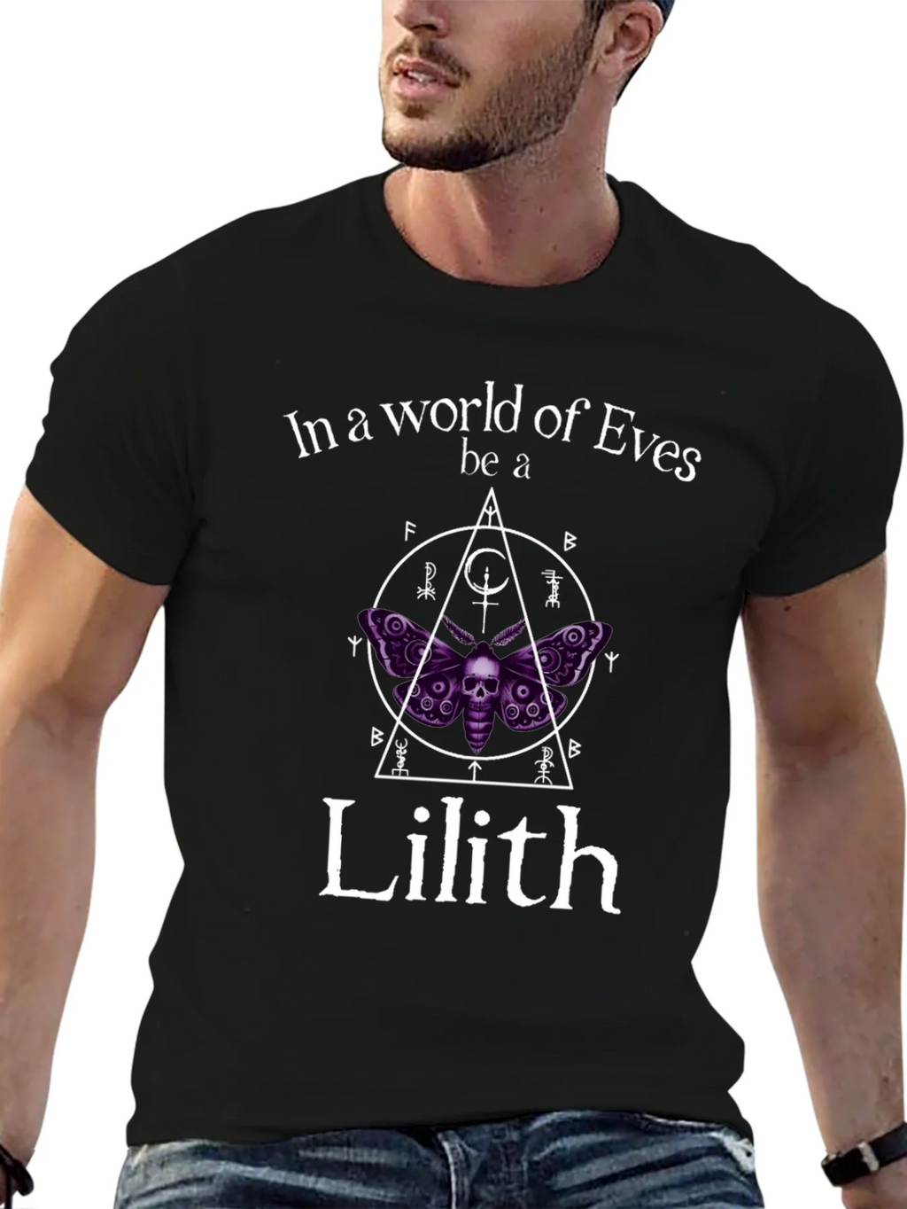 In a World of Eves Be a Lilith Black T-Shirt product image 6