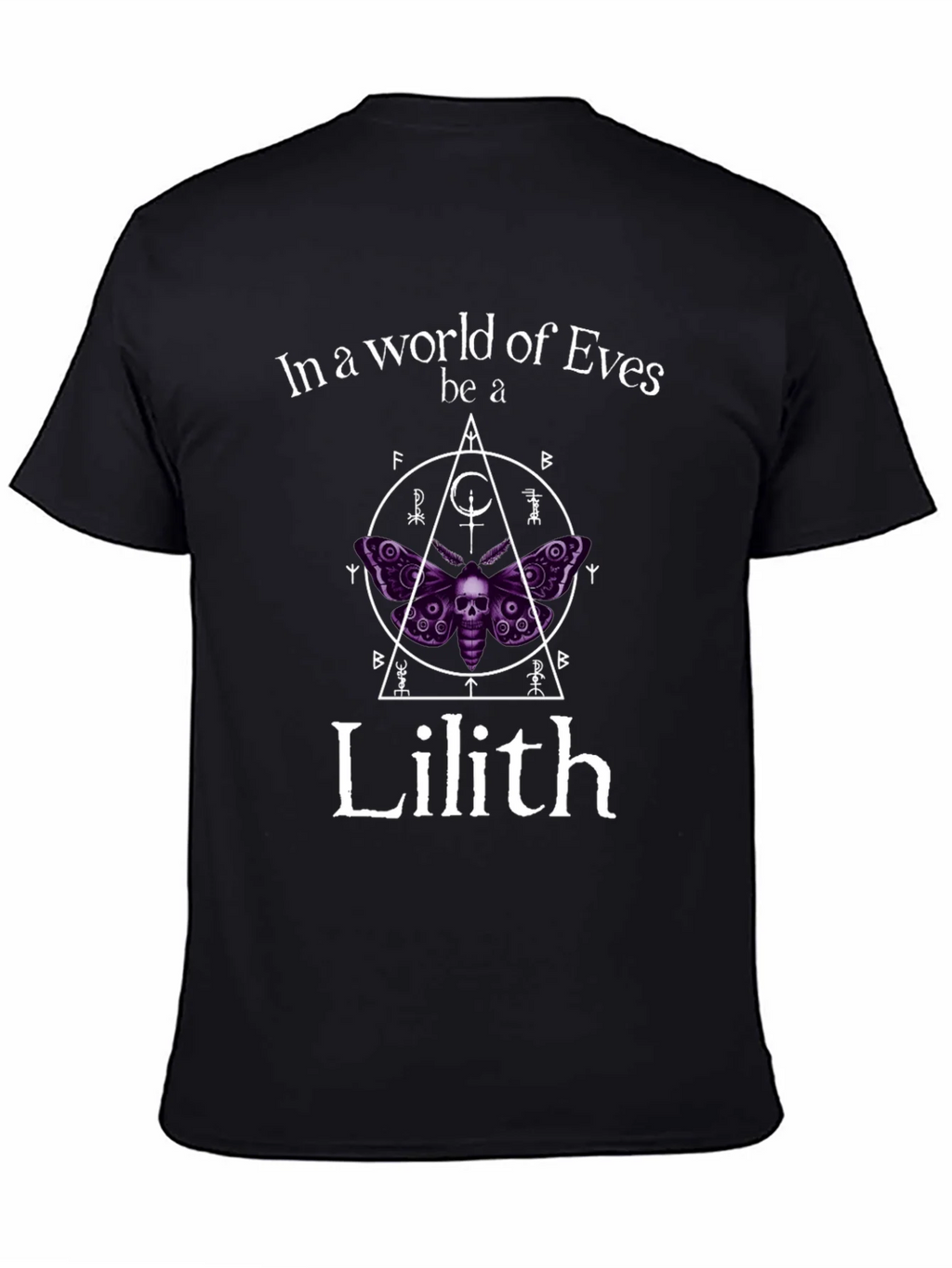 In a World of Eves Be a Lilith Black T-Shirt product image 4