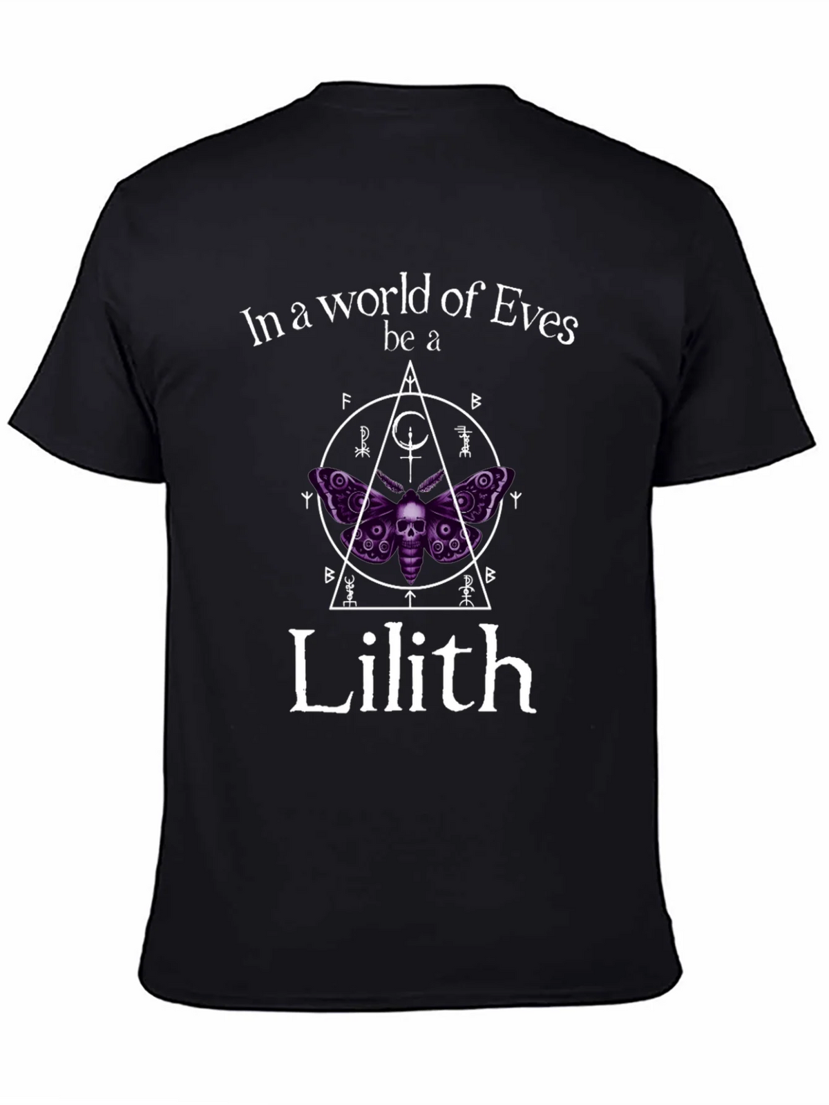 In a World of Eves Be a Lilith Black T-Shirt product image 4