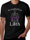 In a World of Eves Be a Lilith Black T-Shirt product image 1