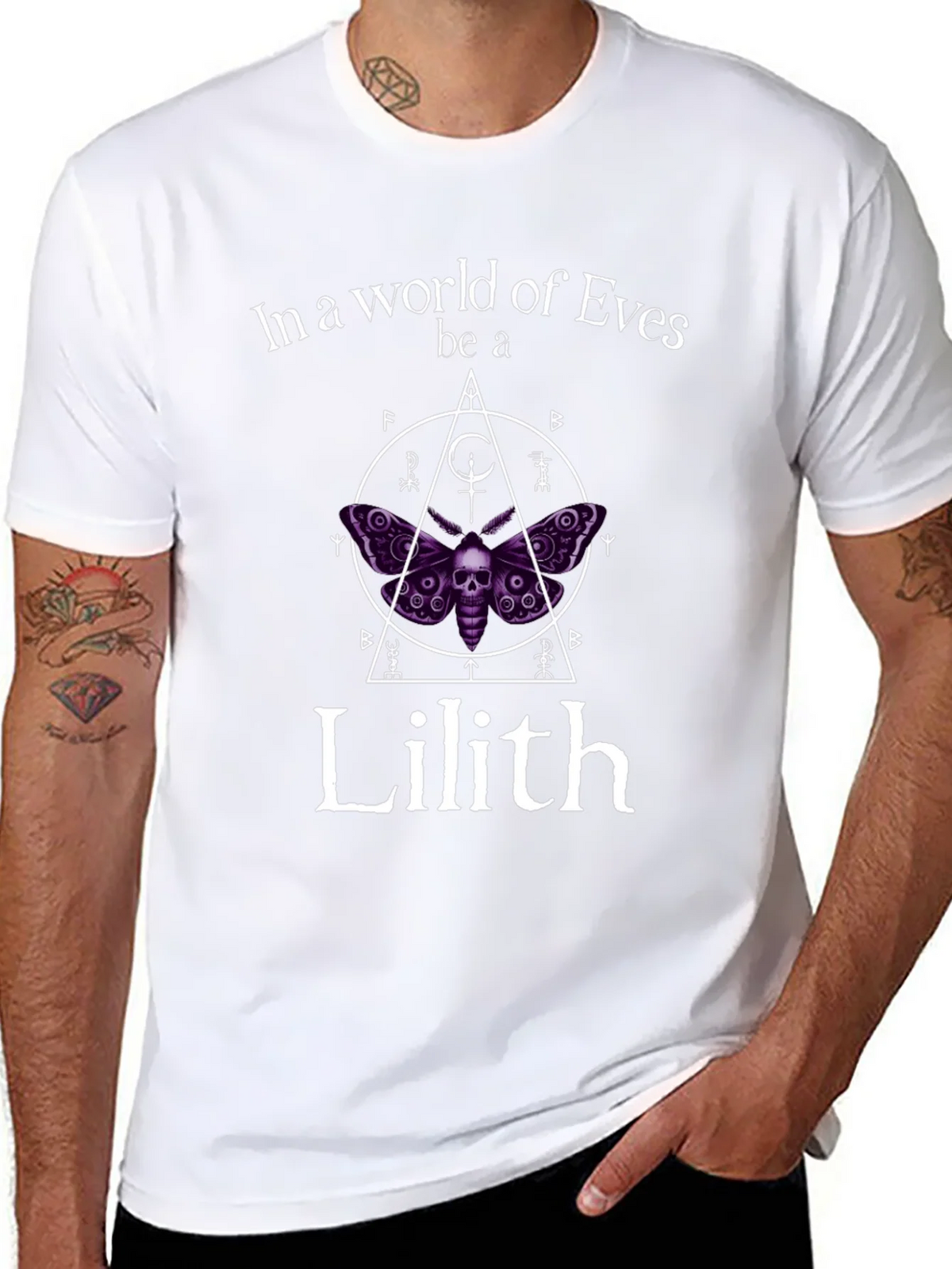 In a World of Eves Be a Lilith Black T-Shirt product image 7