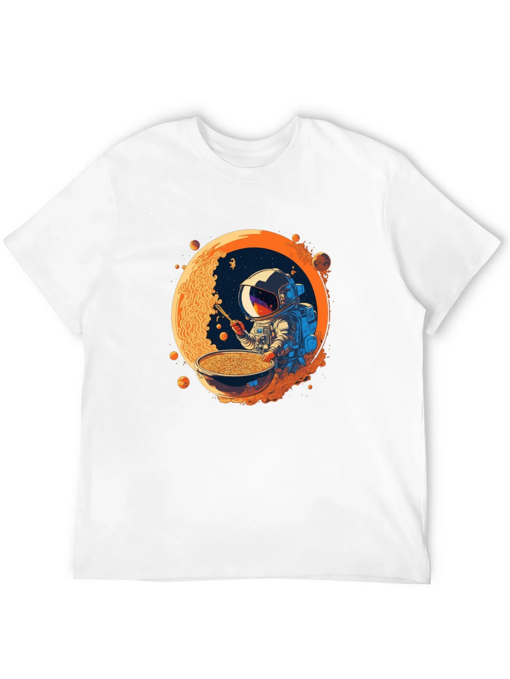 Astronaut Ramen T-Shirt - Space Foodie Tee product image 4