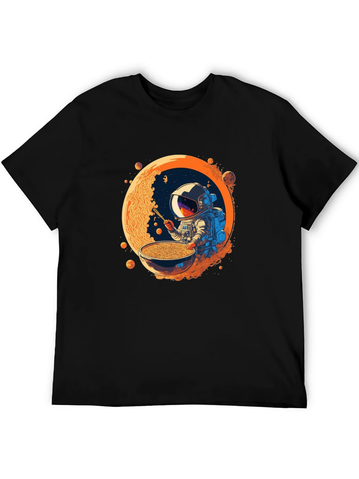 Astronaut Ramen T-Shirt - Space Foodie Tee product image 2
