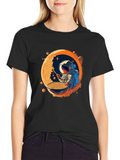 Astronaut Ramen T-Shirt - Space Foodie Tee product image 1