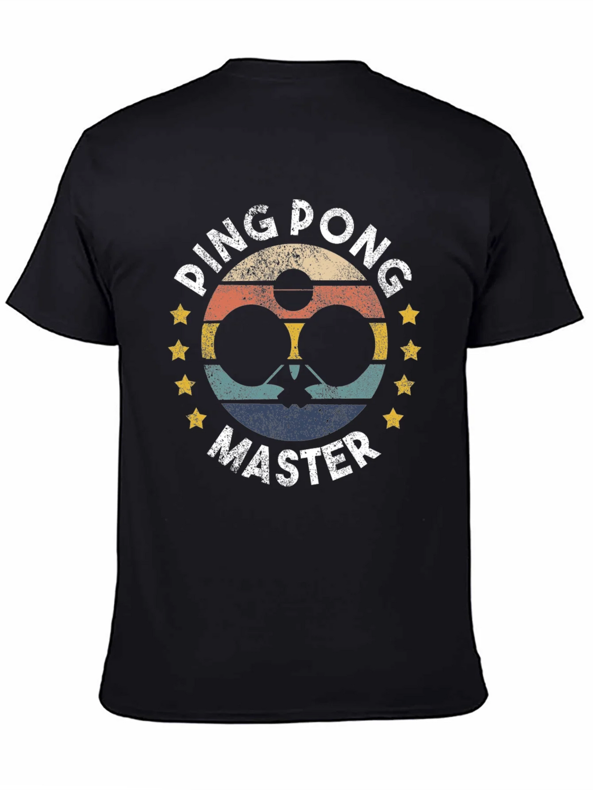 Ping Pong Master Graphic Tee - Retro Table Tennis Shirt product image 4