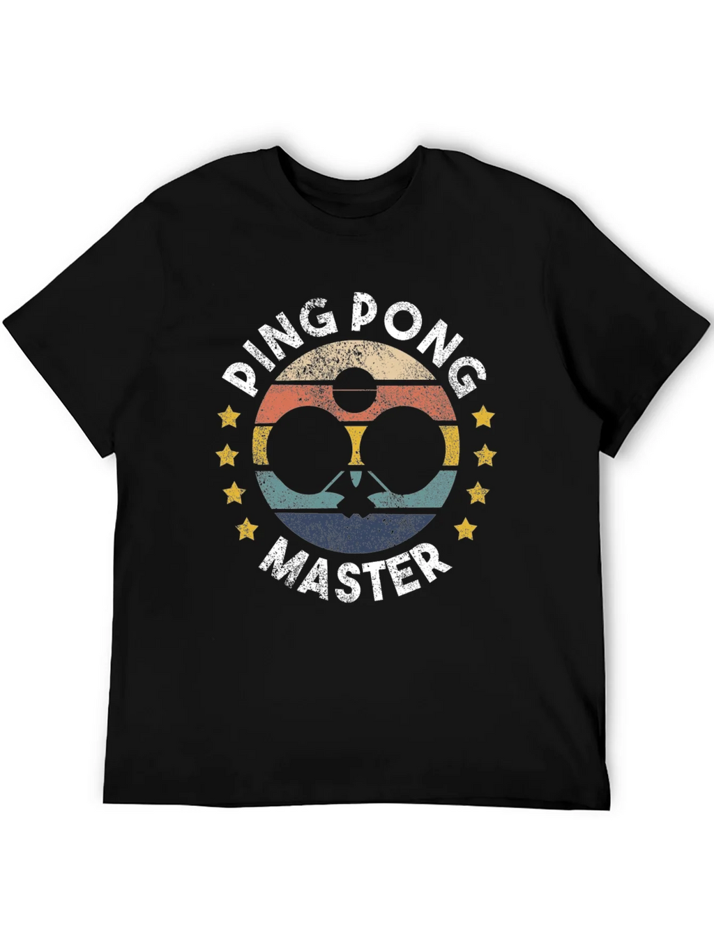 Ping Pong Master Graphic Tee - Retro Table Tennis Shirt product image 5