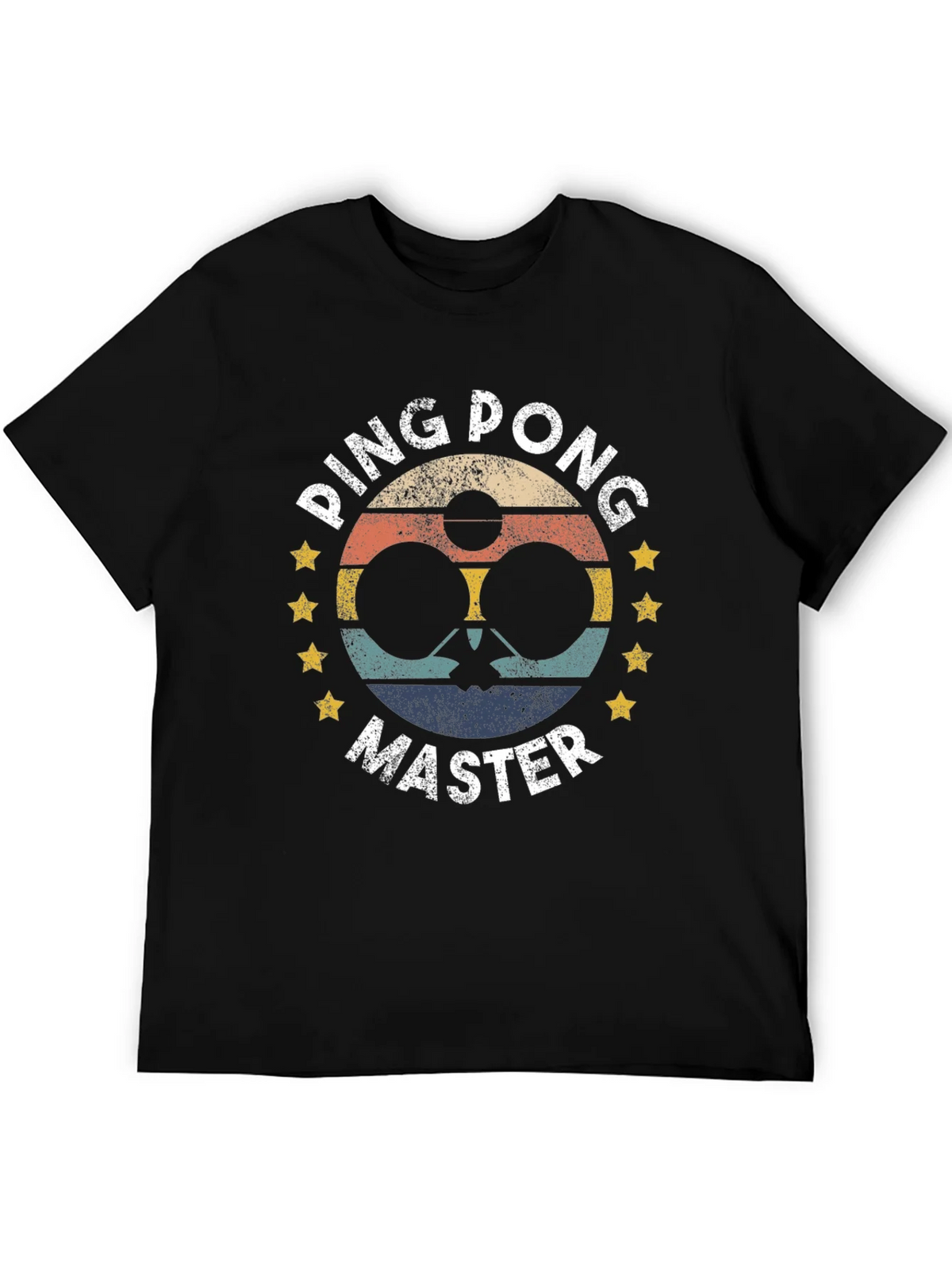 Ping Pong Master Graphic Tee - Retro Table Tennis Shirt product image 5