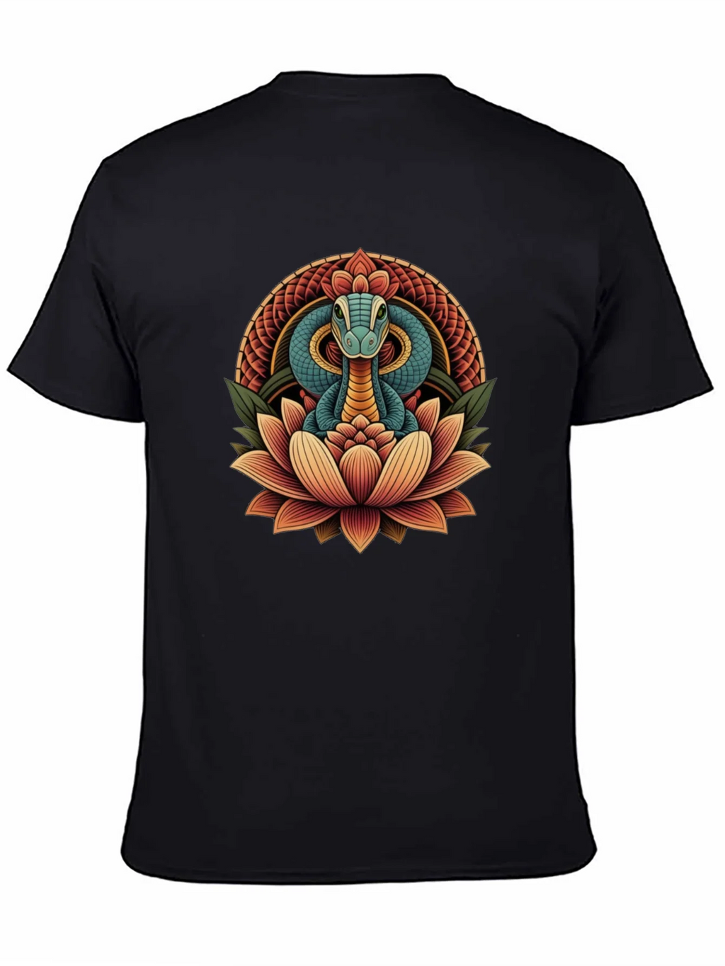 Snake Lotus Graphic Tee - Stylish Unisex Design product image 3