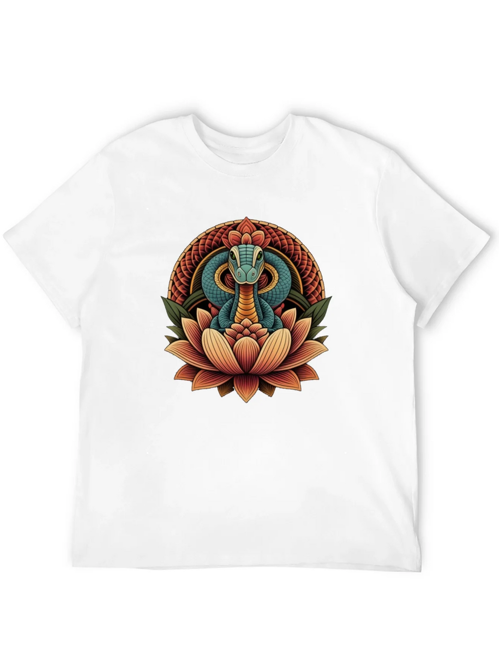 Snake Lotus Graphic Tee - Stylish Unisex Design product image 10