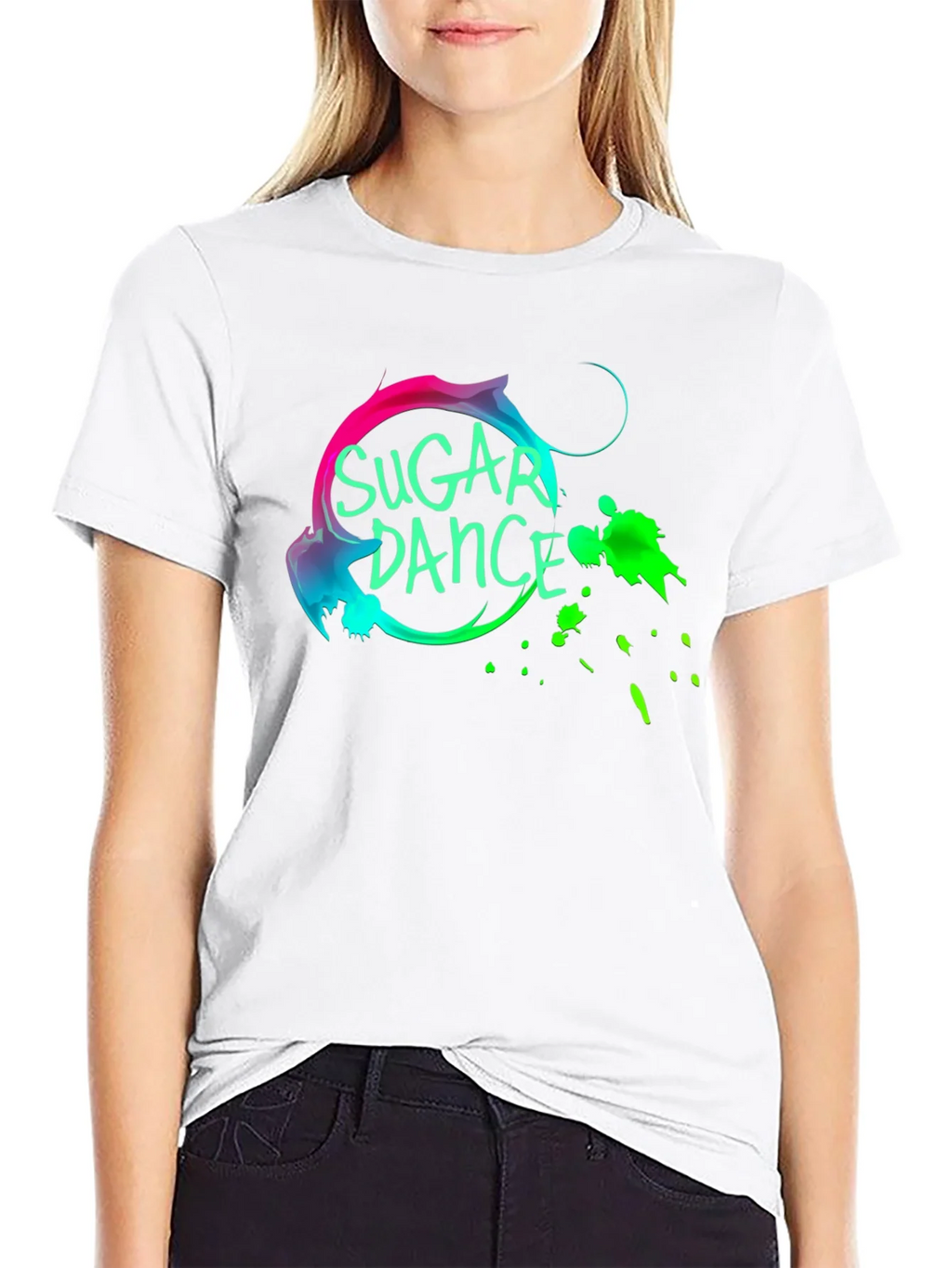 Sugar Dance Black Graphic Tee product image 8