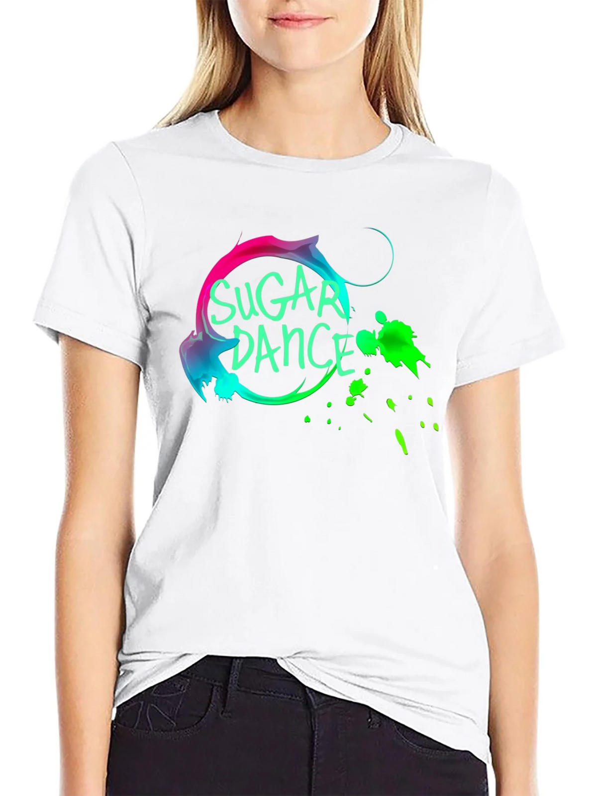 Sugar Dance Black Graphic Tee product image 8