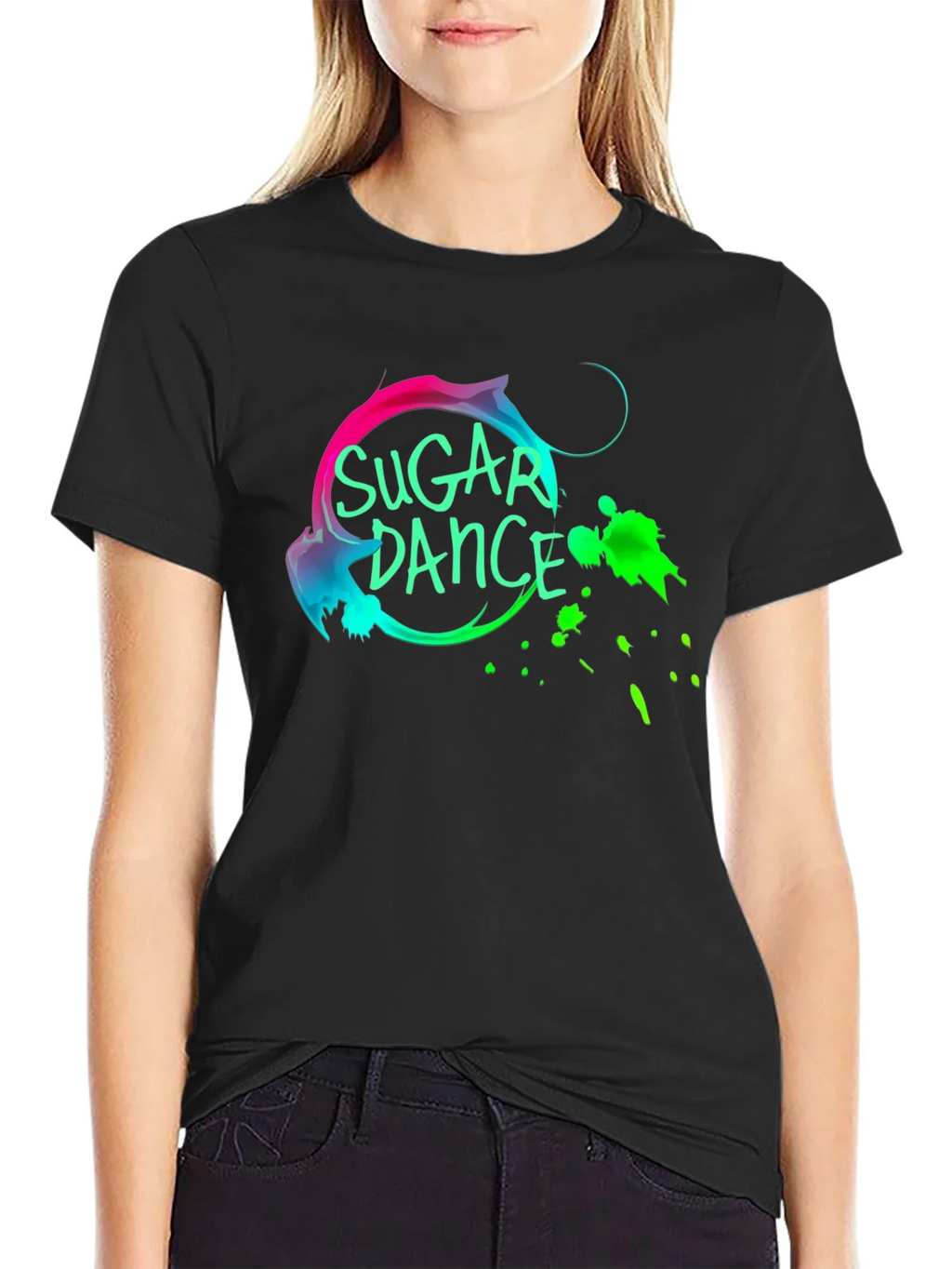 Sugar Dance Black Graphic Tee product image 2