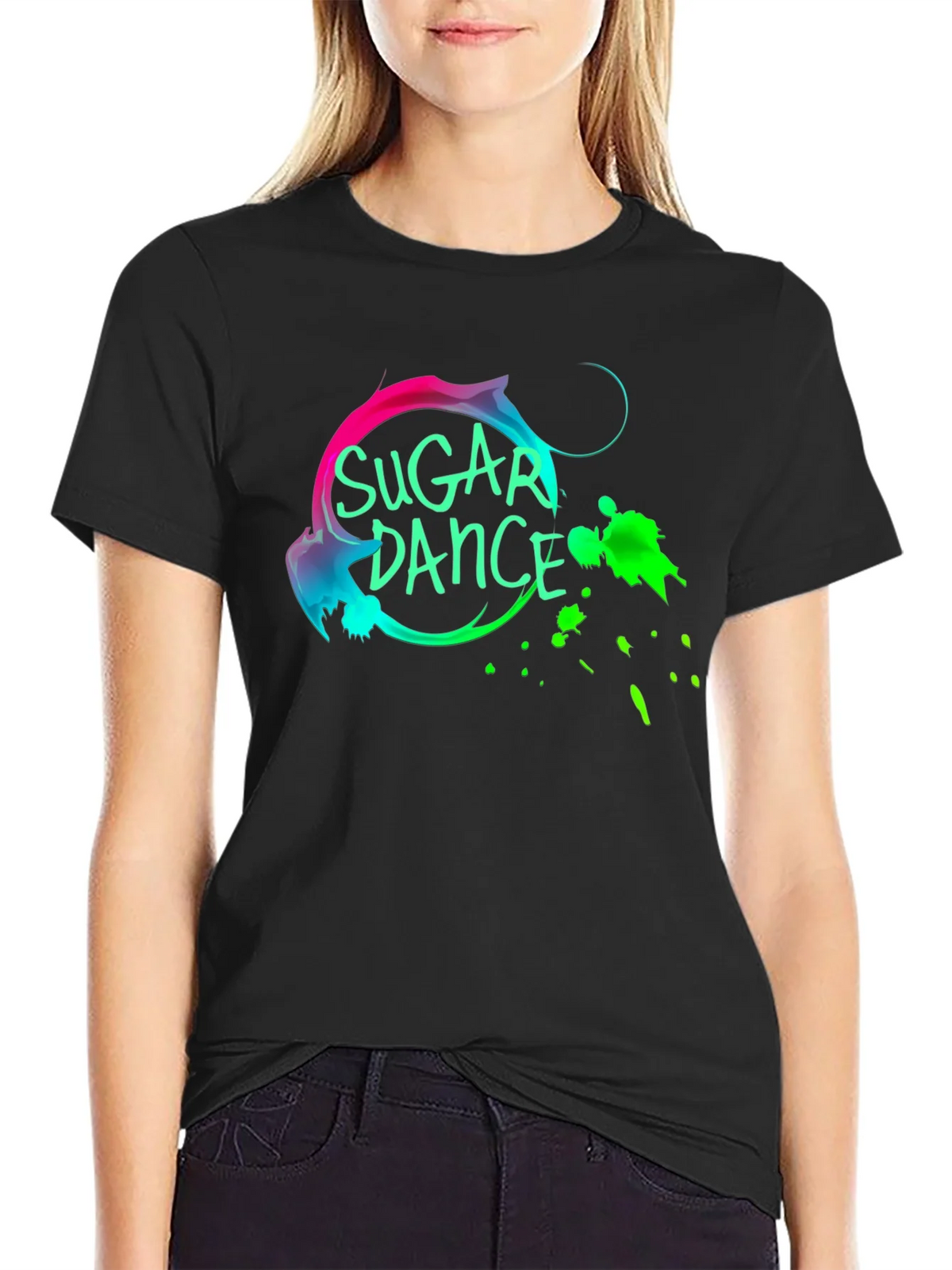 Sugar Dance Black Graphic Tee product image 2