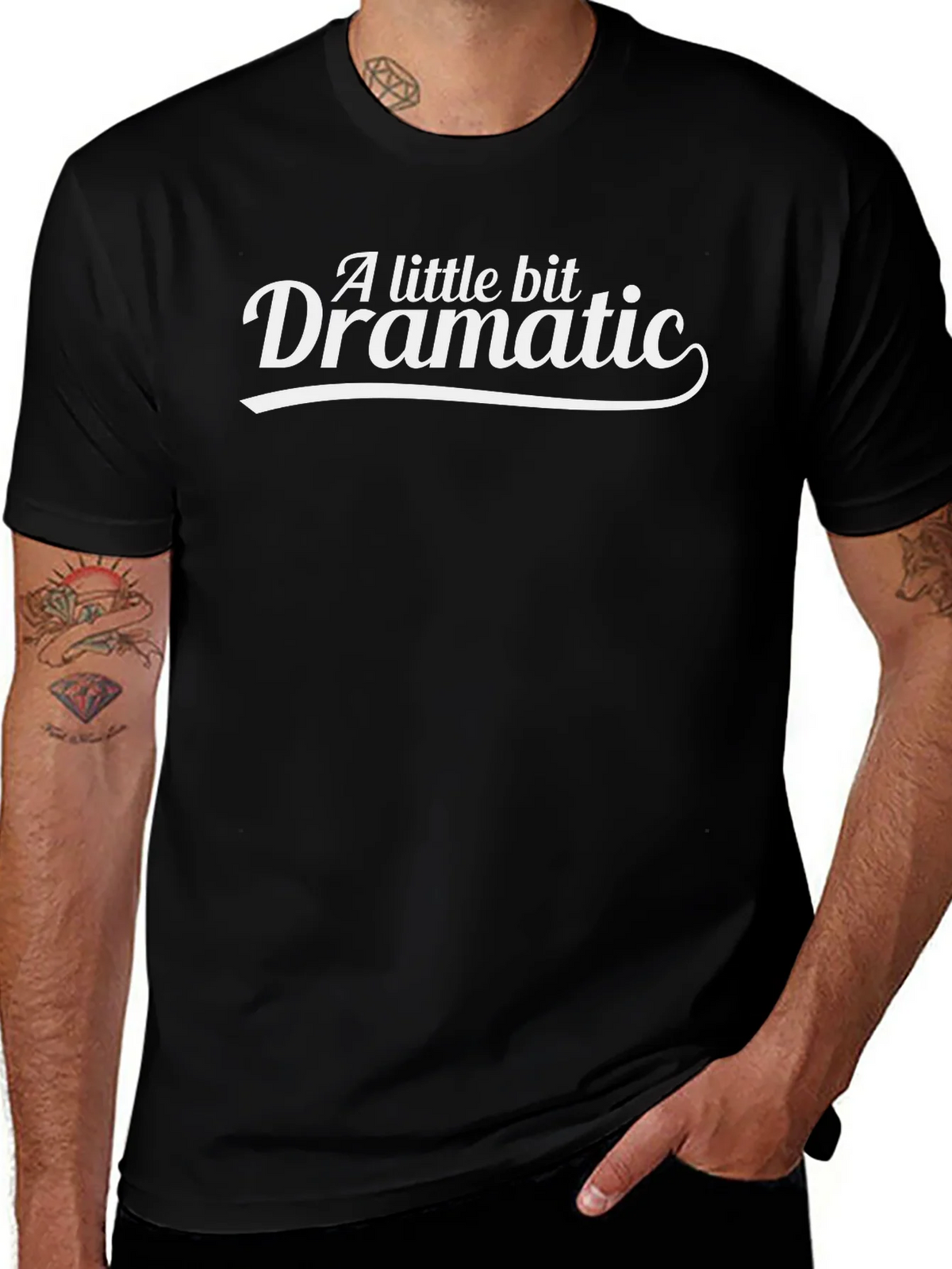 A Little Bit Dramatic Graphic Tee product image 1