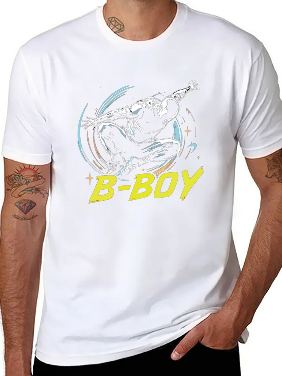 B-Boy Black Graphic Tee - Street Dance Style product image 7