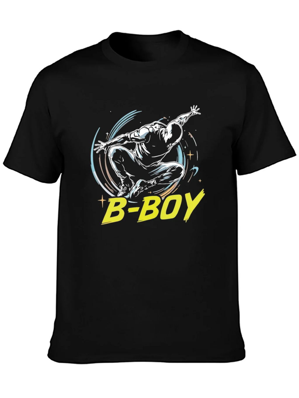 B-Boy Black Graphic Tee - Street Dance Style product image 3