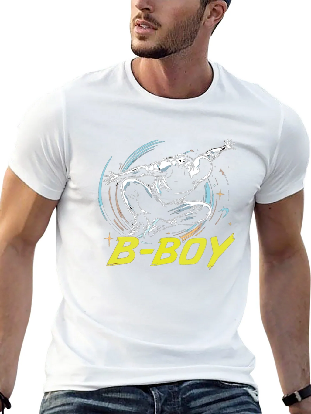 B-Boy Black Graphic Tee - Street Dance Style product image 12