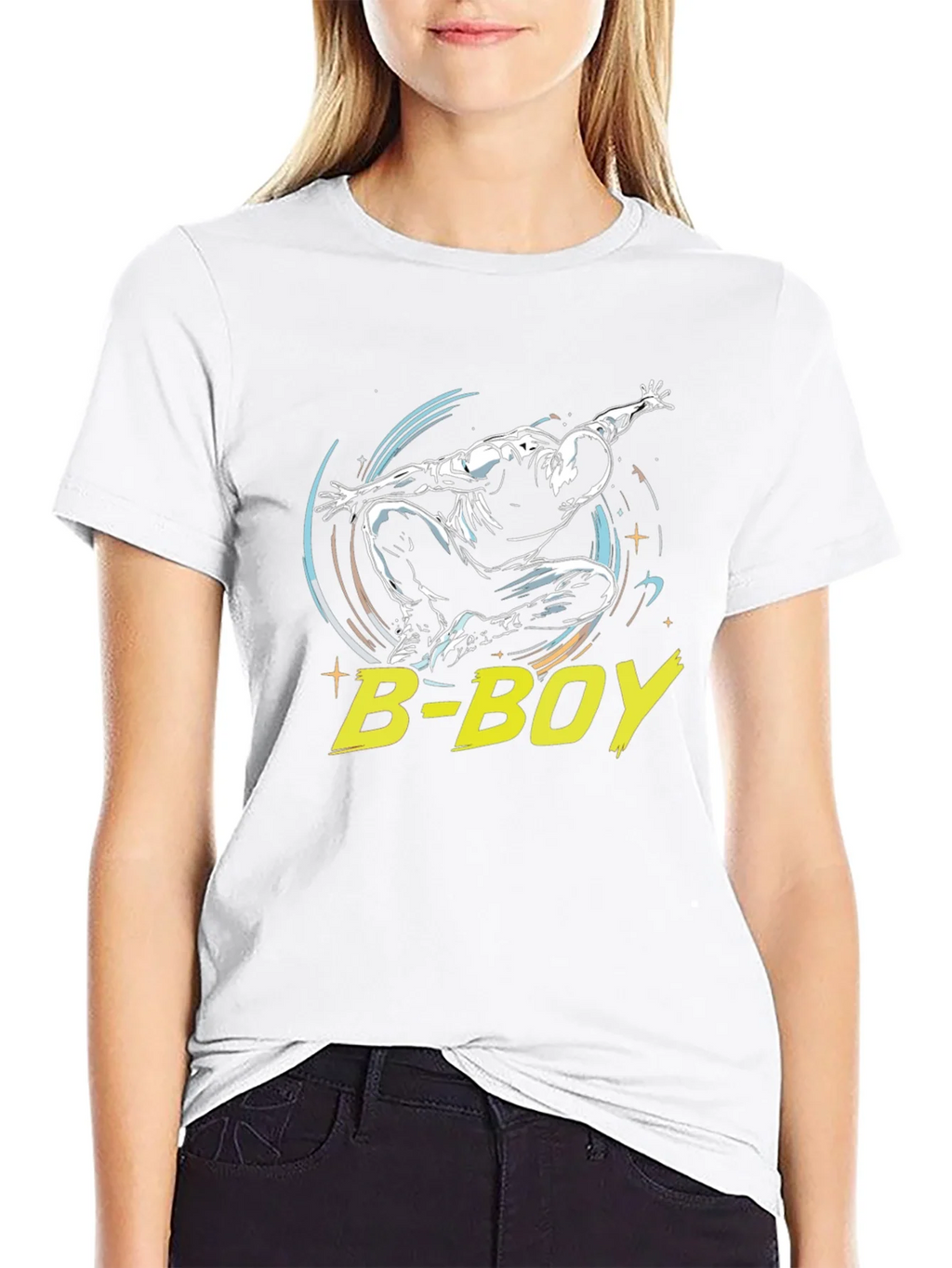 B-Boy Black Graphic Tee - Street Dance Style product image 8