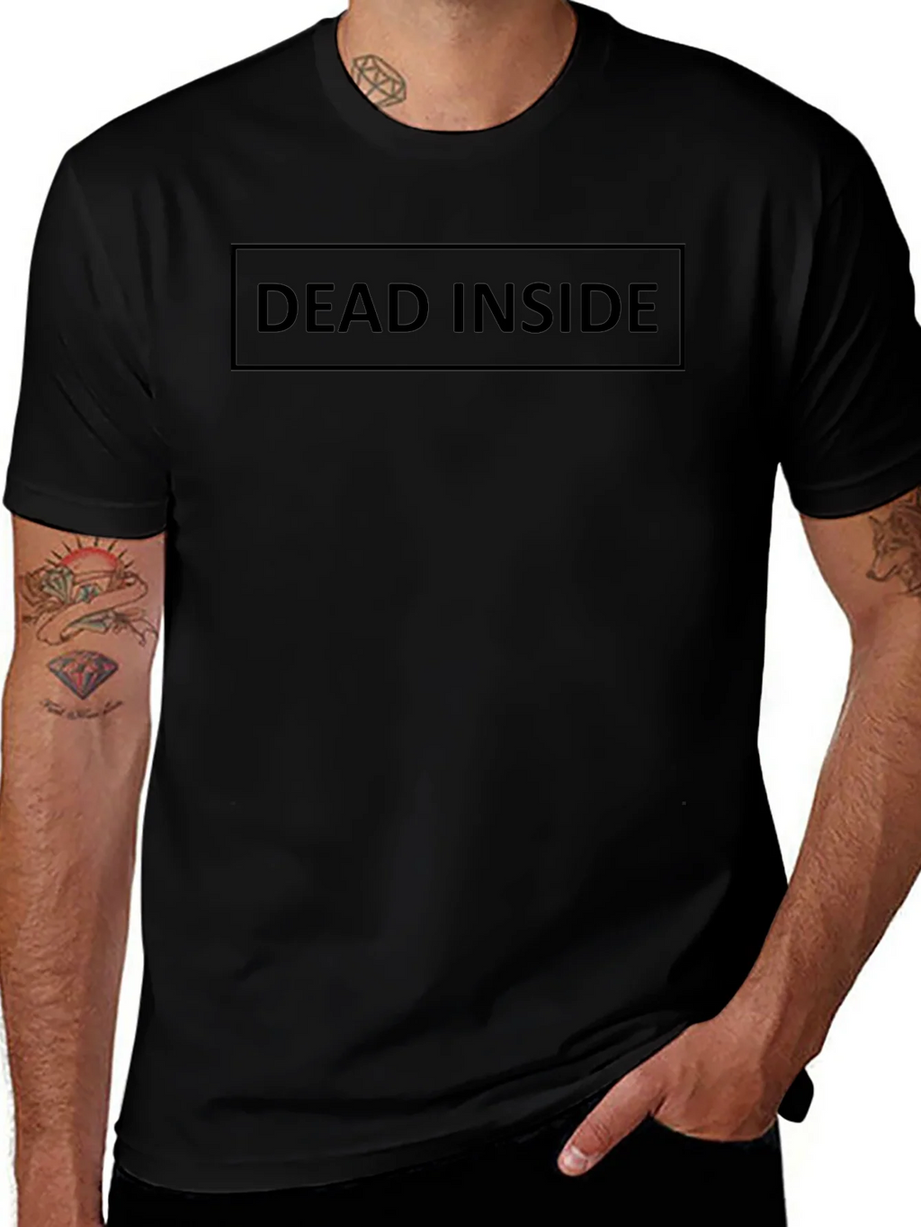 Dead Inside Graphic Tee - Comfort & Style product image 1