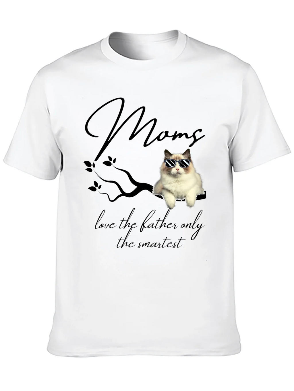 Cool Cat Mom T-Shirt - Smartest Ragdoll Graphic Tee product image 9