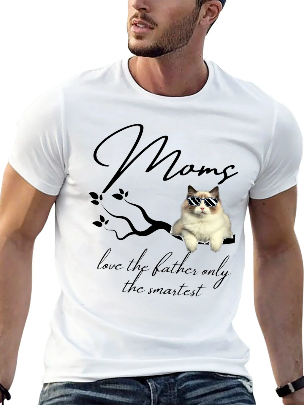 Cool Cat Mom T-Shirt - Smartest Ragdoll Graphic Tee product image 12